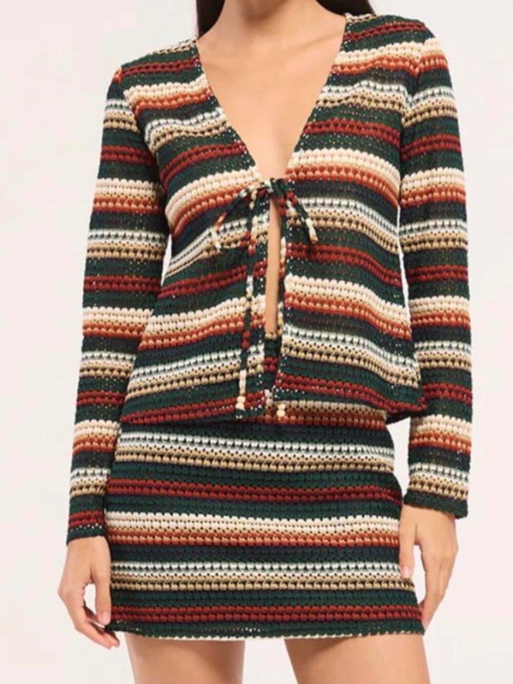 NWT. MISA LOS ANGELES Kari Top Cardigan